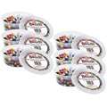 Hygloss Products Bucket O Beads, Barrel Pony, 6 x 9 mm, 400 Pieces, PK6 6822
